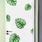 Green Wall Stickers Tropical Monstera Leaves Removable PVC Living Room Home